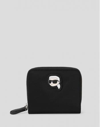 TARJETERO DE PIEL K/IKONIK para hombre de KARL LAGERFELD